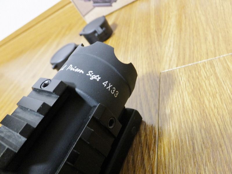 スコープ】Cabela's Tactical Prism Sight4×33【レビュー】 : Airsoft