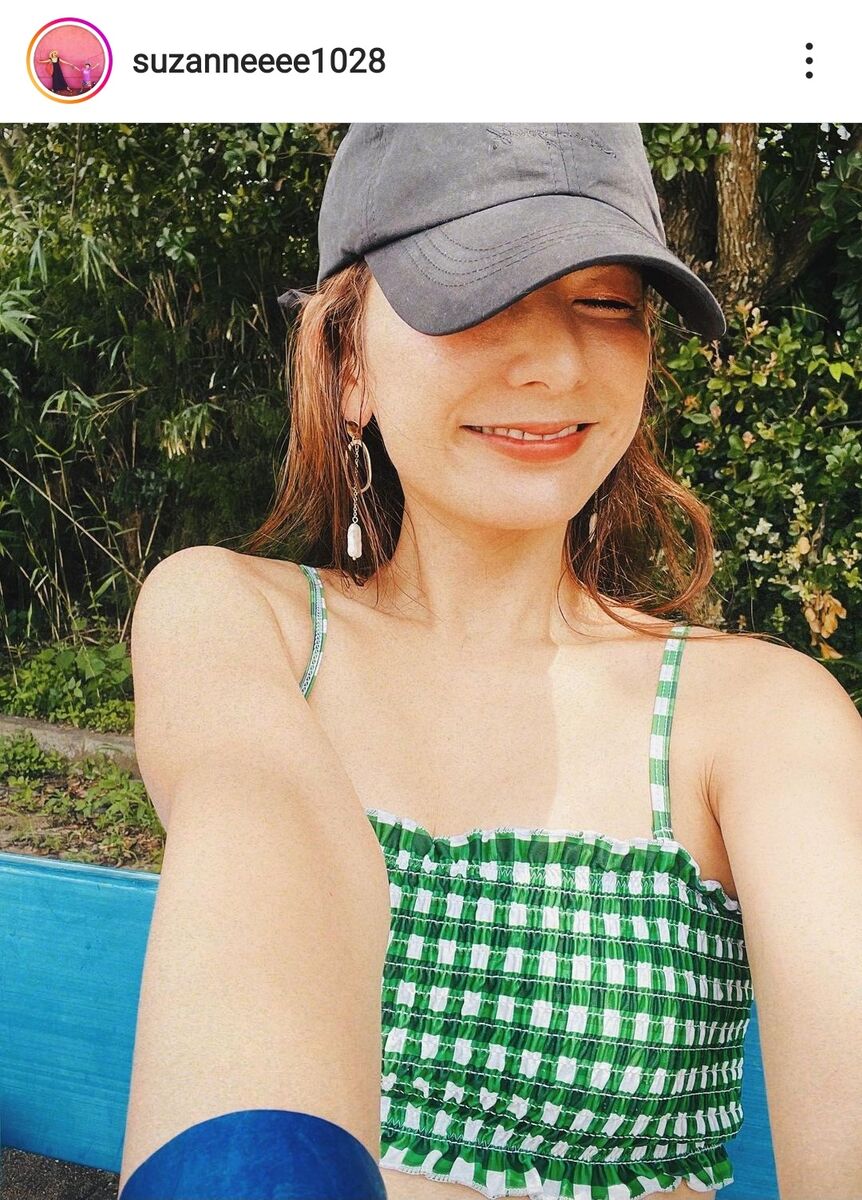 芸能 スザンヌ ３５歳の プチプラ 水着コーデ めちゃくちゃ可愛い過ぎ 細いーーー と反響 Kininaruファッションまとめ