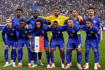 【衝撃】サッカー・フランス代表、こう見るとマジで強過ぎて限界突破wwwwww
