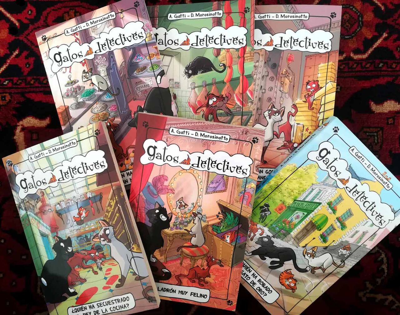 独学でスペイン語 多読４ Gatos Detectives Kinkoちゃん随筆