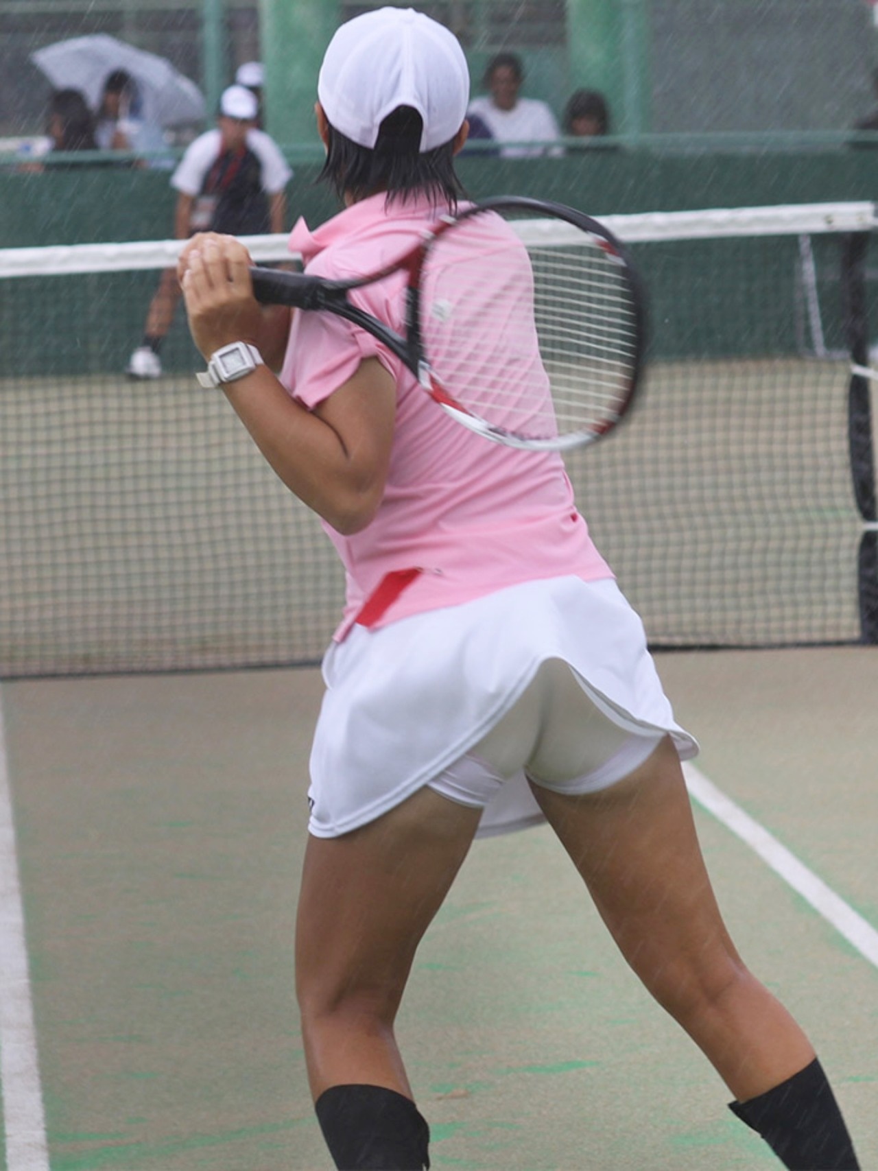 tennis   女子   エロ 女子テニス部は部活の華だ！！日に焼けた太ももと時々見えるアンスコ画像選 : 女子のふともも見学会