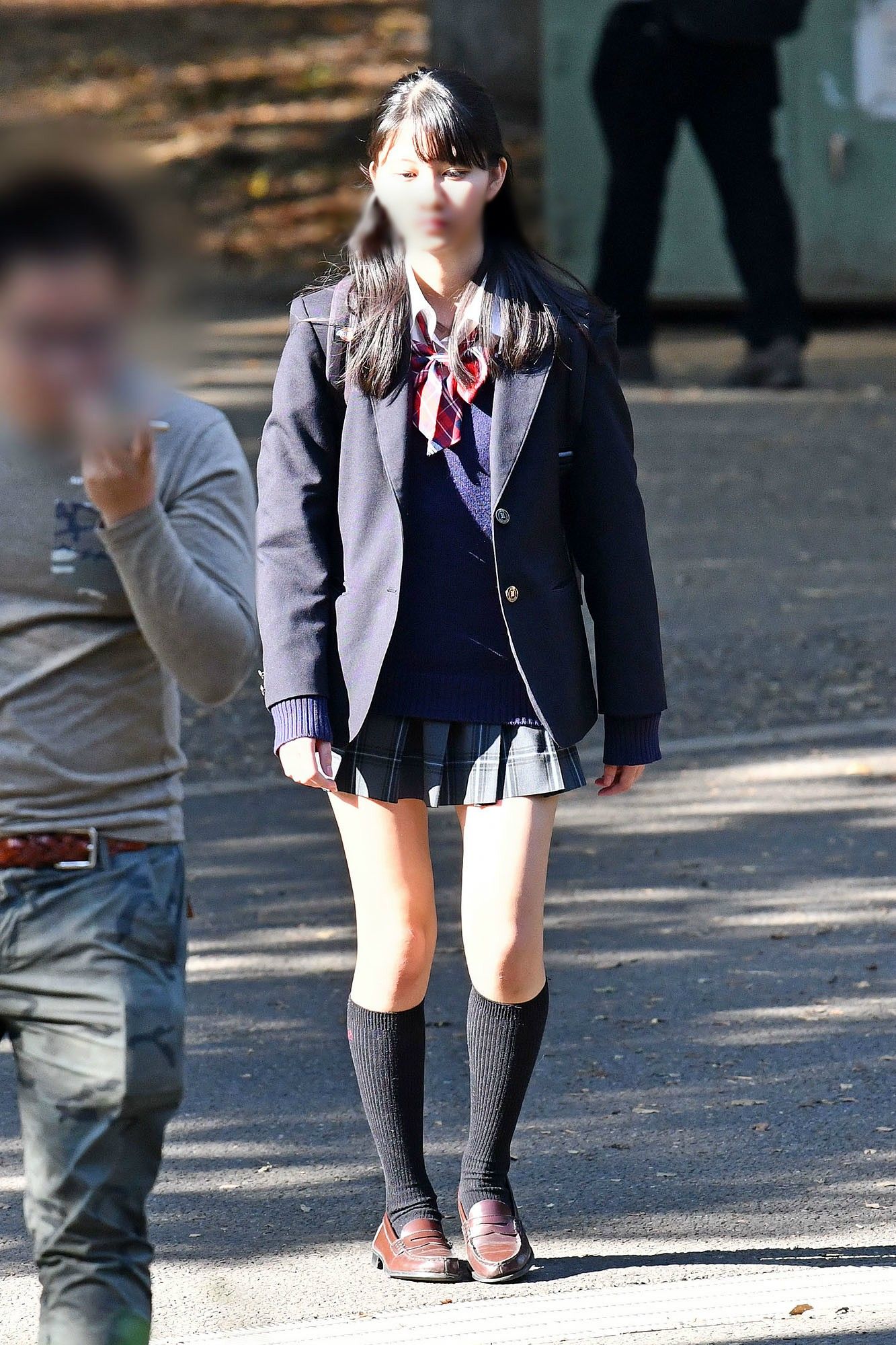 JKたちの無防備なエロさ ムチムチの若さ溢れる太ももは無敵なのだ！！ : 女子のふともも見学会