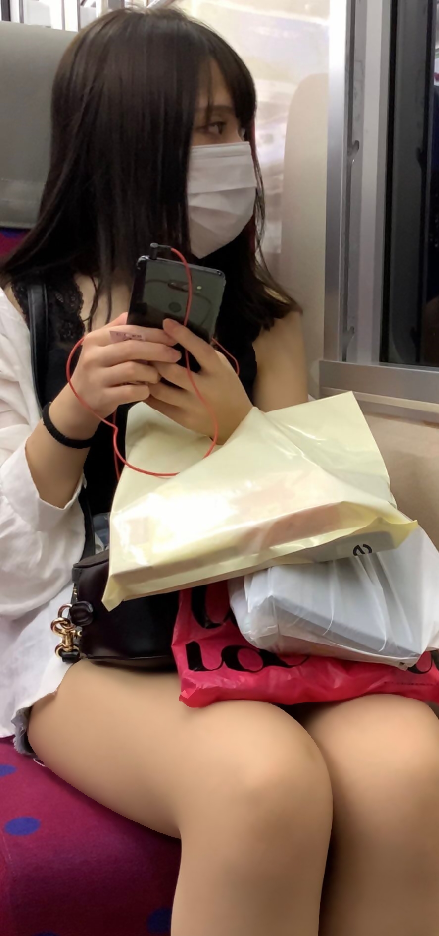街撮り　太もも j JKちゃんねる