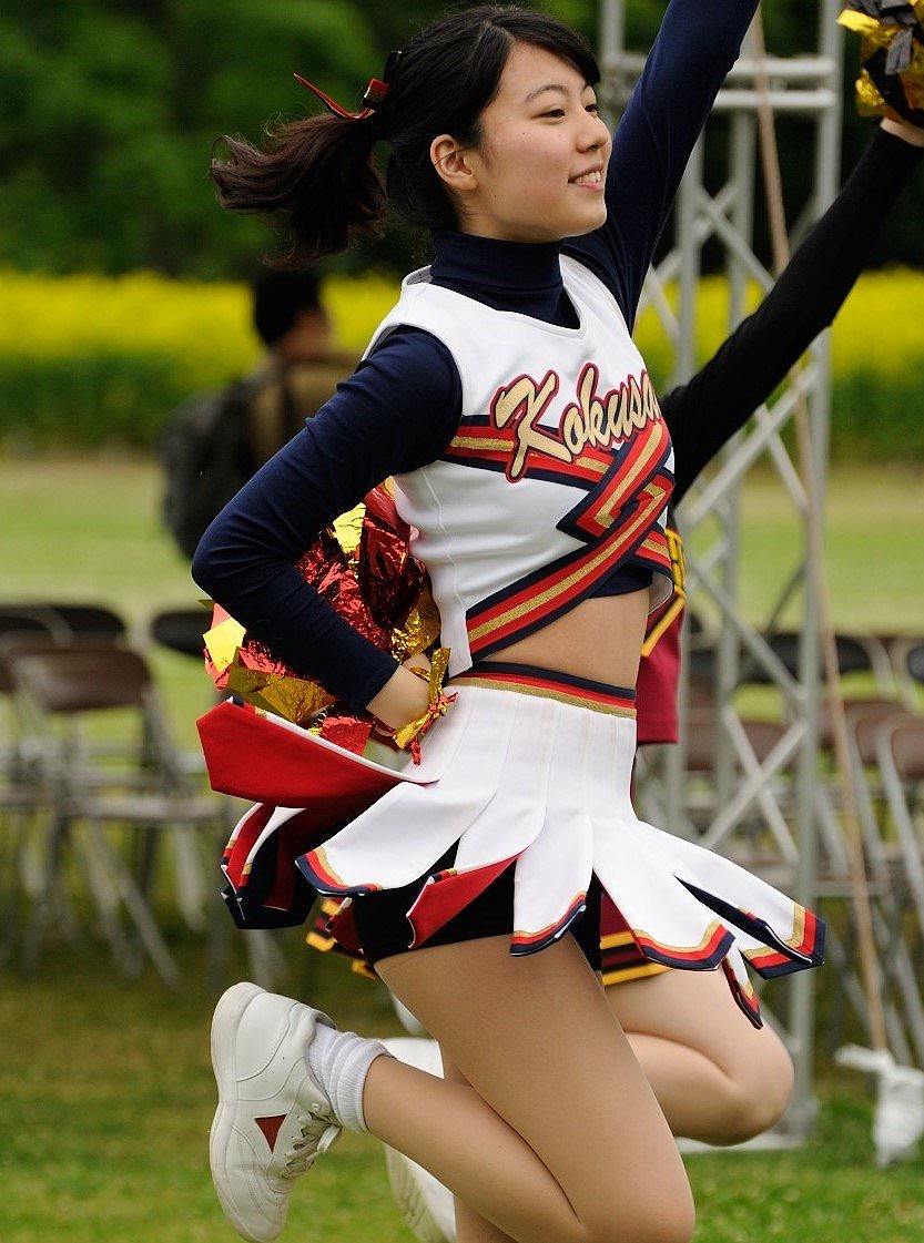 チアリーダーの股間