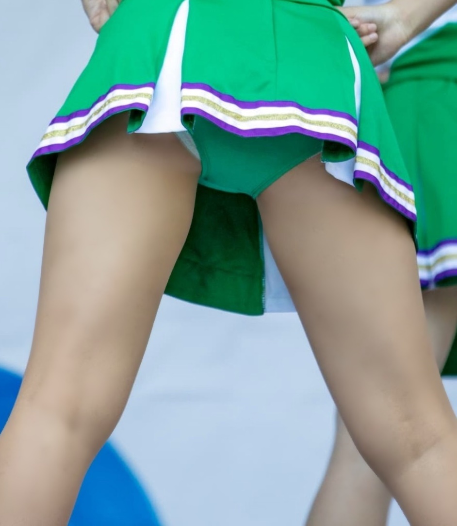 4月最後の チアガール特集 色とりどりのアンスコを取り揃えました 女子のふともも見学会 4月最後の チアガール特集 色とりどりのアンスコを取り揃えました 女子のふともも見学会