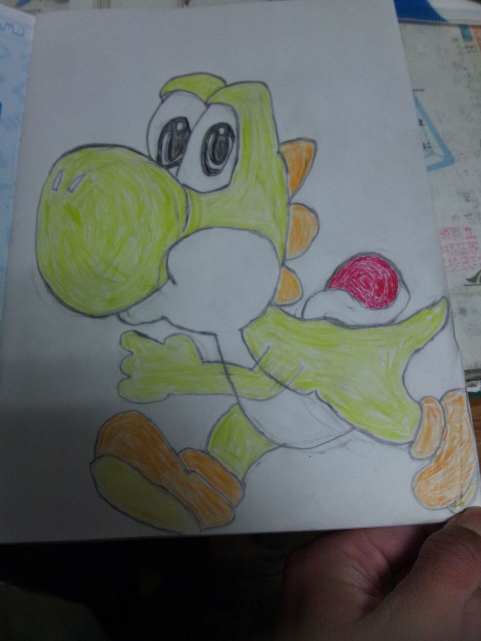 ヨッシー描いてみた Kinochan77のblog