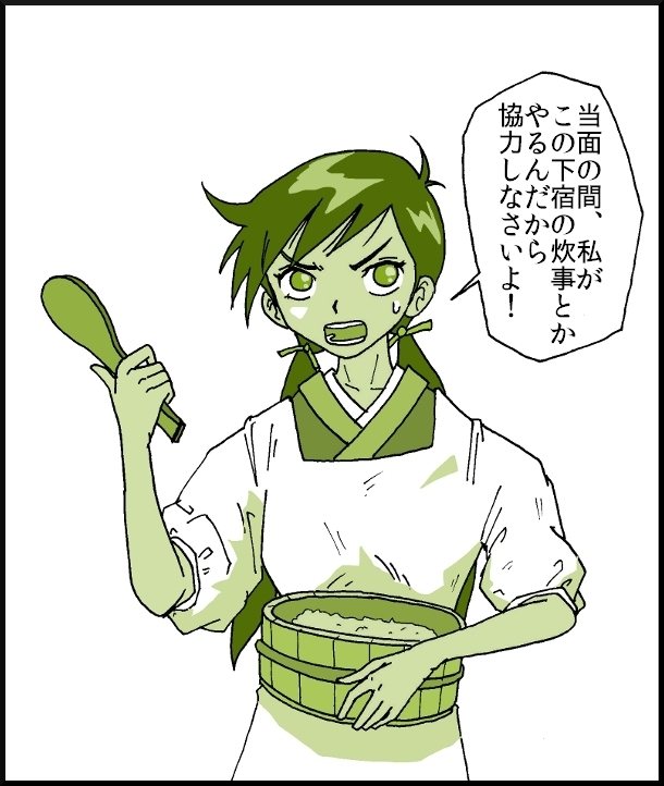 【おバカ絵日記】 缶詰ウサギ