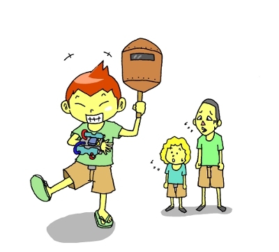 【おバカ絵日記】 缶詰ウサギ