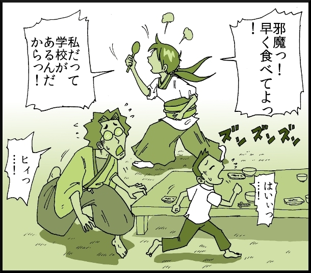 【おバカ絵日記】 缶詰ウサギ