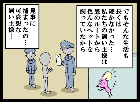【漫画】 缶詰ウサギ