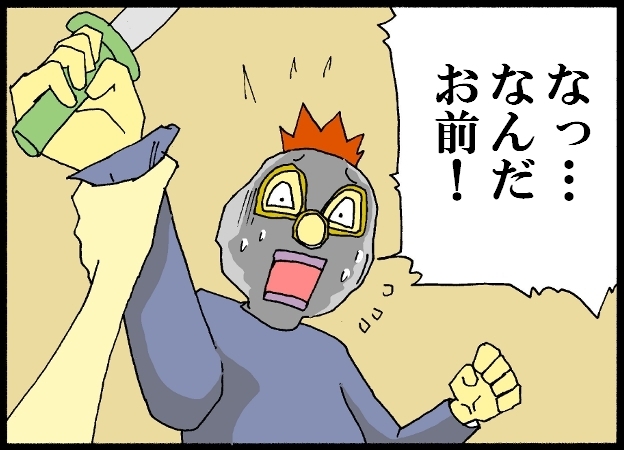 【漫画】　缶詰ウサギ