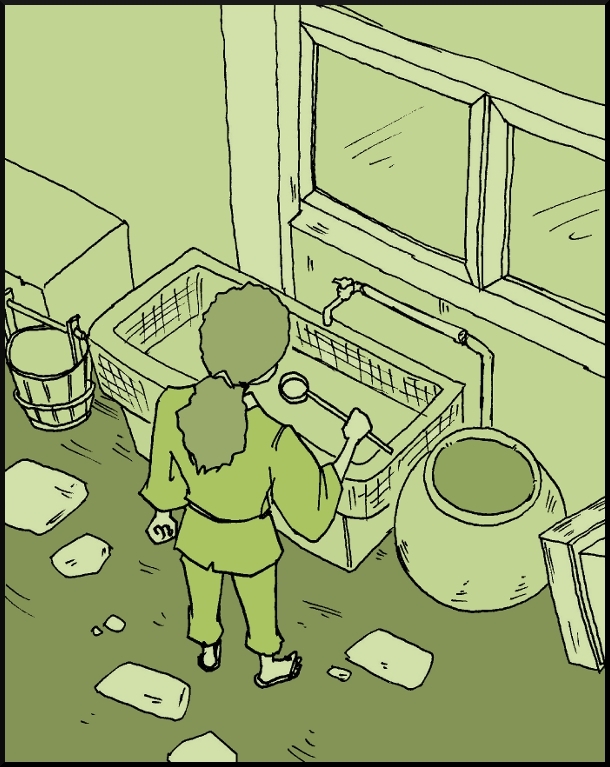 【おバカ絵日記】 缶詰ウサギ