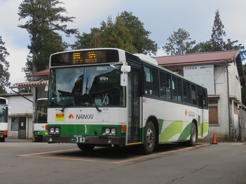 南海りんかんバス 383号車 : きのくに車庫前