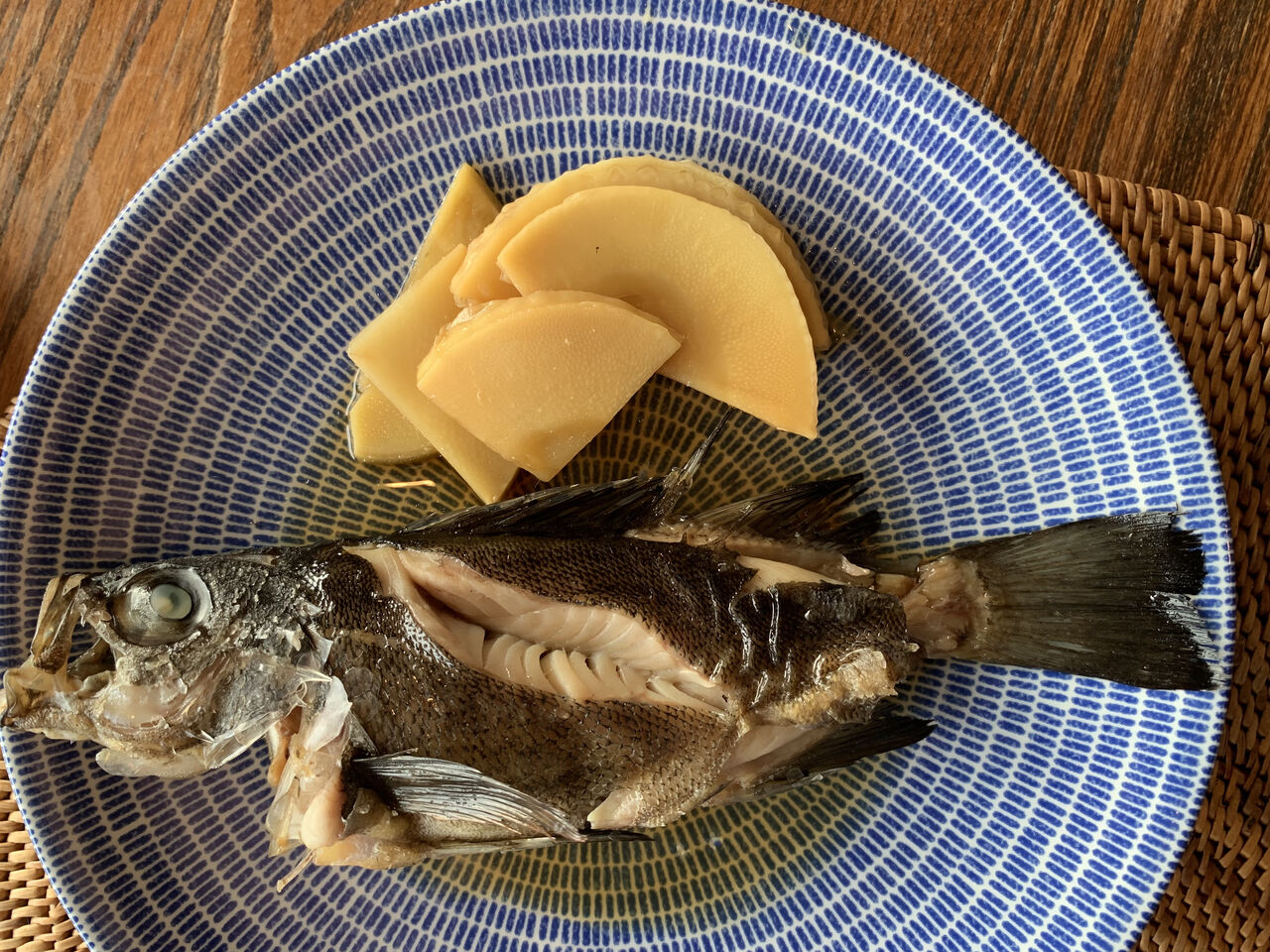 竹の子メバル 青空食堂
