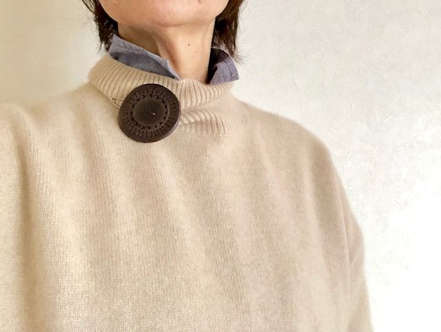 タートルセーターとシャツ 青空食堂