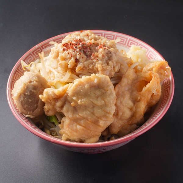 きん次郎 たまり醤油の鶏天まぜそば
