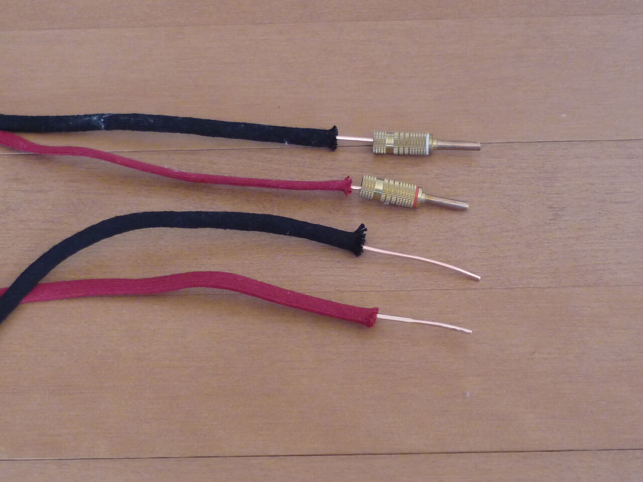 スピーカーケーブルを作ってみる : マイペースのblog