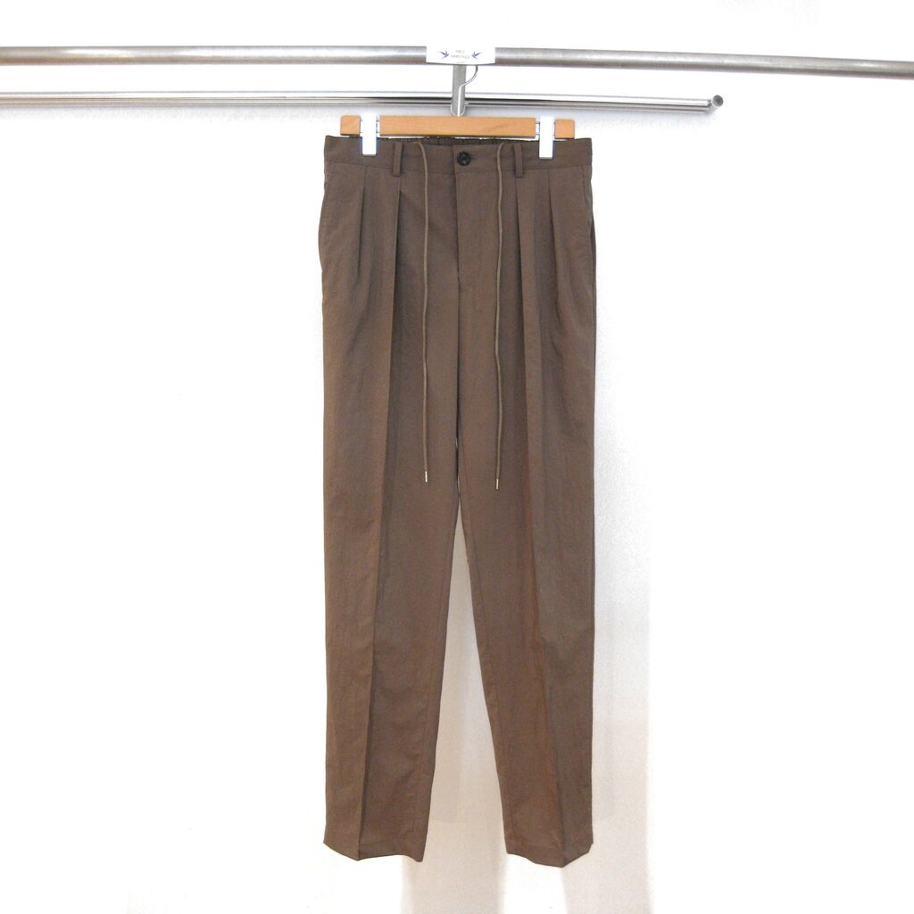 パンツ RAINMAKER DOUBLE CLOTH SHIRRING TROUSERS パンツ RAINMAKER