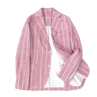 STRIPE JACKET PINK 3