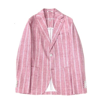 STRIPE JACKET PINK