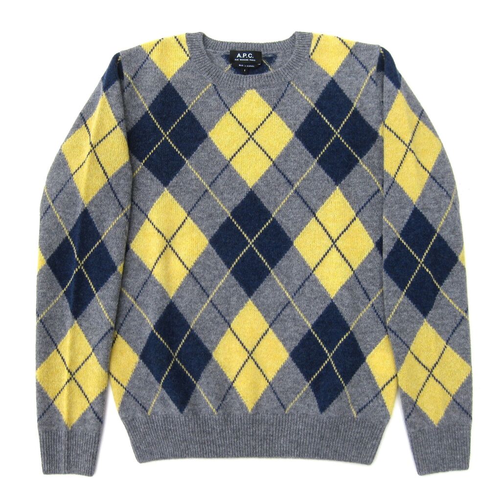 A.P.C. Aymeric アーガイルニット入荷 : CHARLES blog