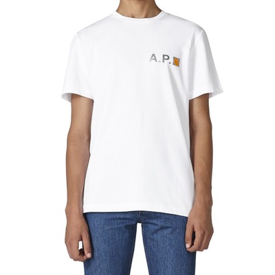 A.P.C. Carhartt Fire Tee Shirts White (2)