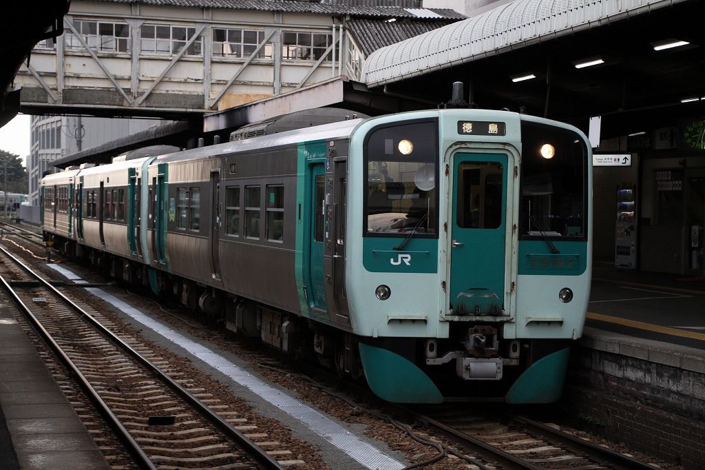 JR四国の路線をある程度詳しく紹介してみる その2 牟岐線 : 上快8620の