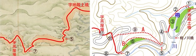 地蔵土橋－茶屋場