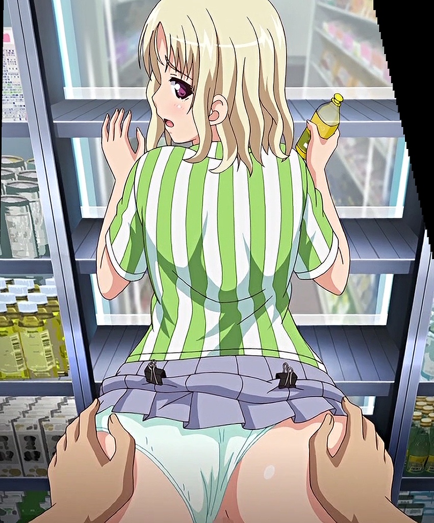 jkとエロコンビニ店長　 GIF 