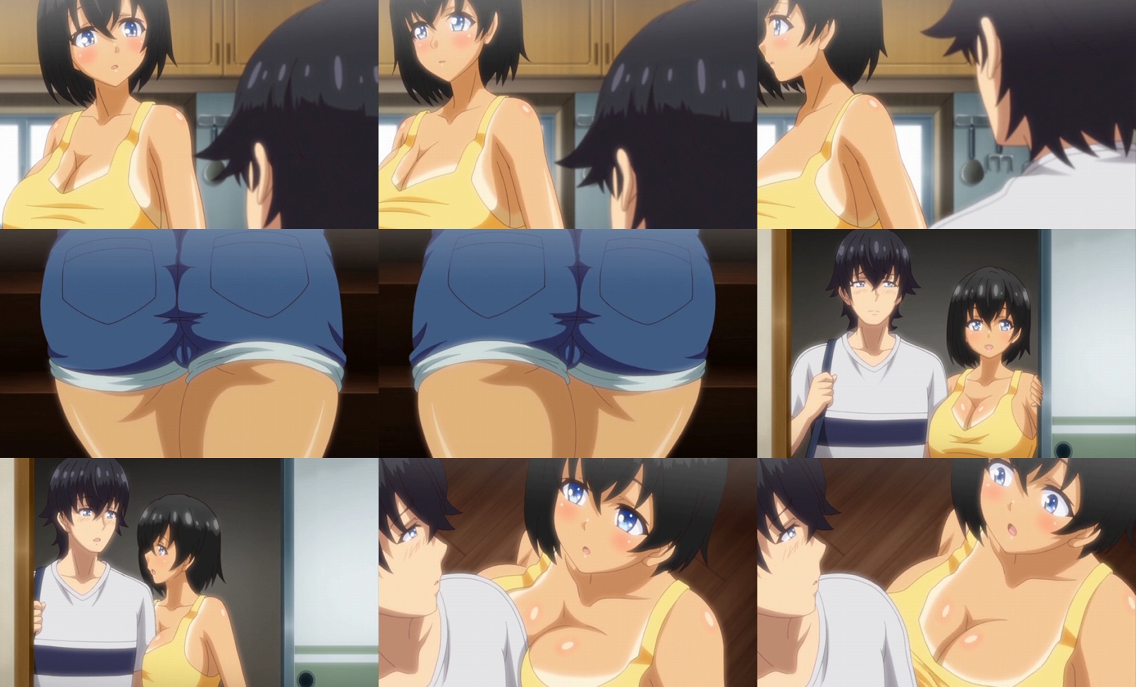 SUMMER ～田舎の性活～ 第一話 日焼けの跡とスクール水着 : happy birth dead ～エロアニメキャプ～