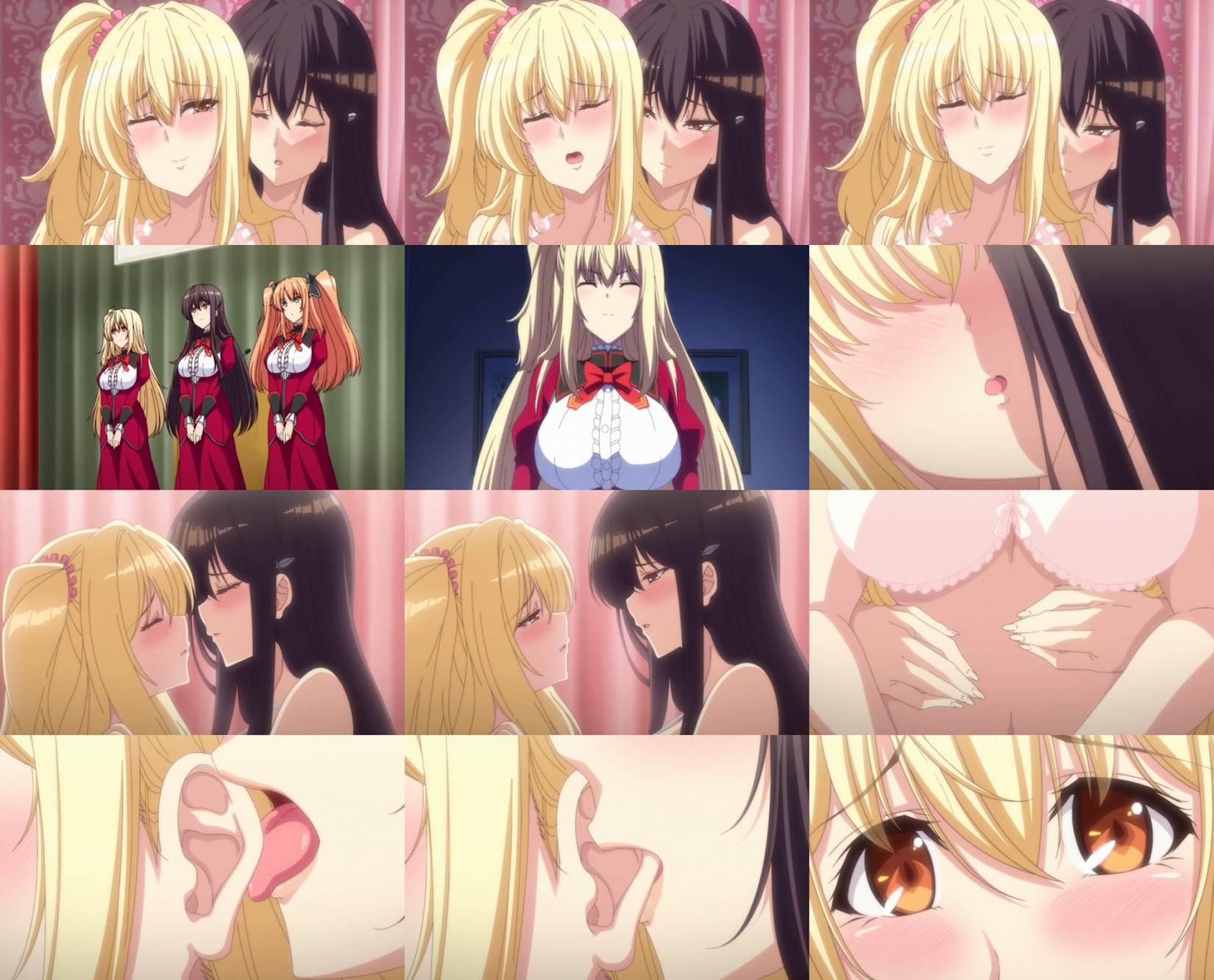 処女はお姉さまに恋してる 三つのきら星 The Animation 上巻 : happy birth dead ～エロアニメキャプ～