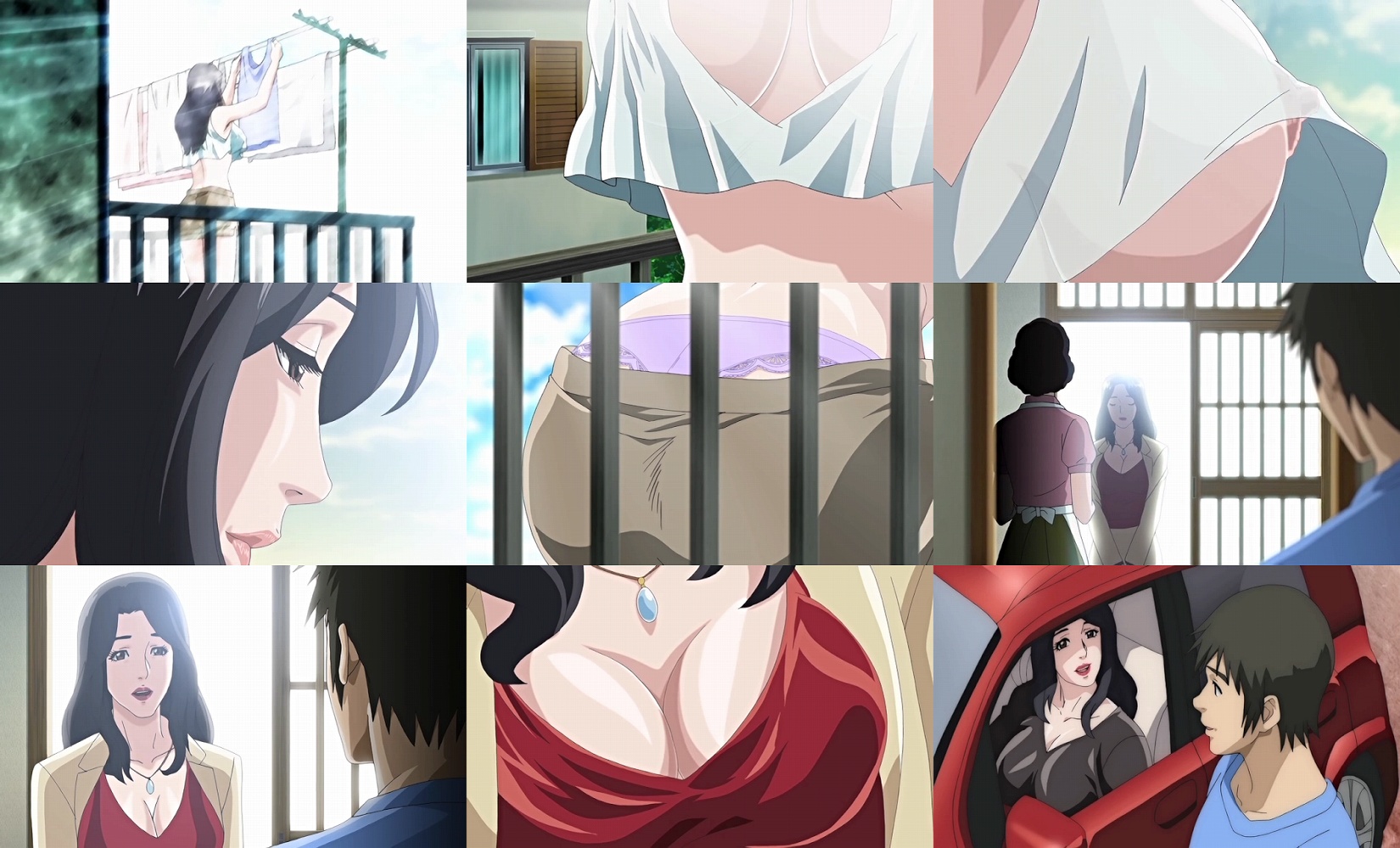 エロアニメ　熟女　少年 熟女志願～KINBAKU～ : happy birth dead ～エロアニメキャプ～