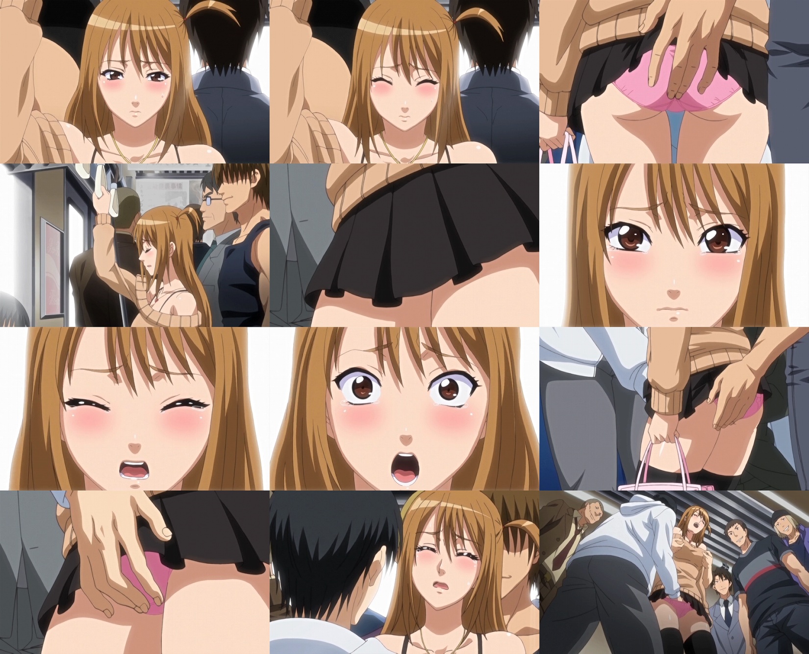 クリムゾンガールズ 痴漢支配 02 第二章 Nozomi 屈服 Chapteri Happy Birth Dead エロアニメキャプ