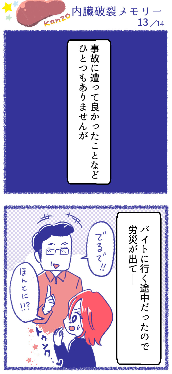 内臓破裂メモリー きぬまんが