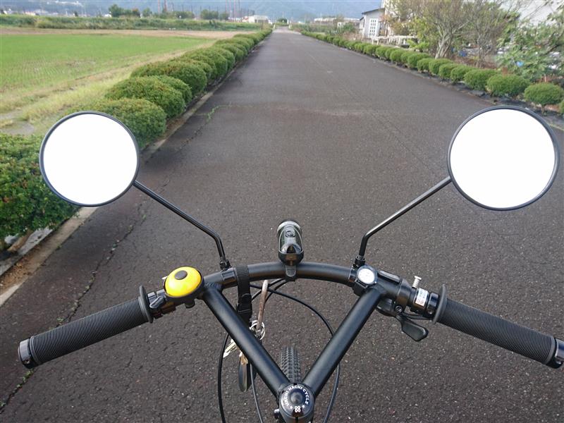 自転車 ミラー ダサい