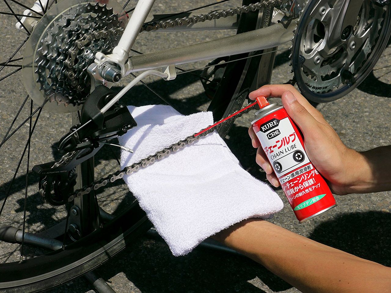 自転車チェーン 100均のオイル