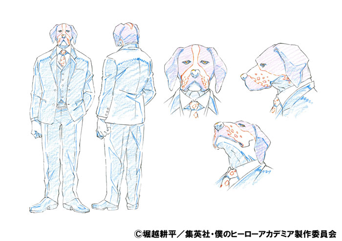 アニメ 僕のヒーローアカデミア の警察 塚内直正 と 面構犬嗣 のキャスト キャラデザが公開 ヒ口ア力発信所