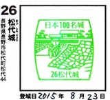 100名城スタンプ・26松代城
