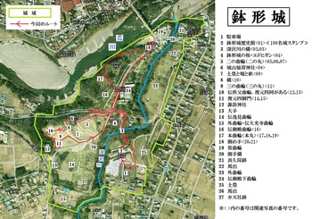 23登城ルート図
