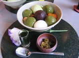 19茶房雲母(きらら)_宇治白玉クリームあんみつ