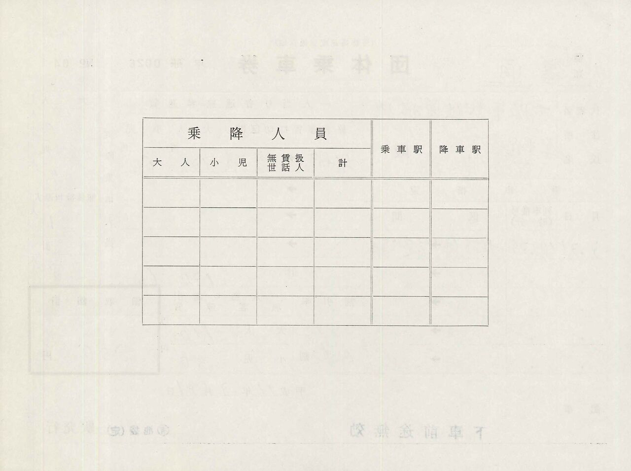 52．営団地下鉄 末期の団体乗車券 : 切符収集の魅力 澤村光一郎