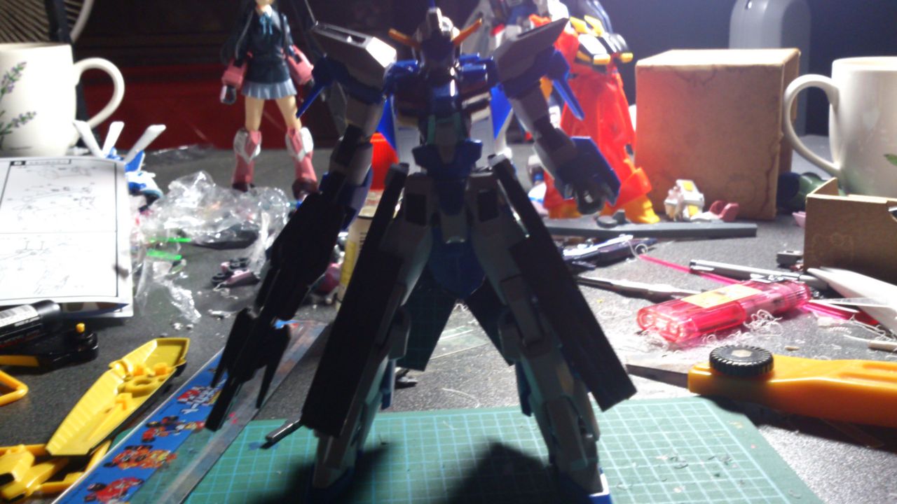 某魔法少女とは違います ガンプラ改造 改修日記