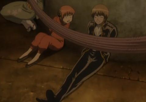 銀魂 第187話 フラグを踏んだらサヨウナラ キラキラ 眼鏡マイスター