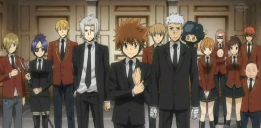 家庭教師ヒットマンreborn 標的１６７ 決戦の日 キラキラ 眼鏡マイスター