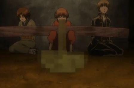 銀魂 第187話 フラグを踏んだらサヨウナラ キラキラ 眼鏡マイスター