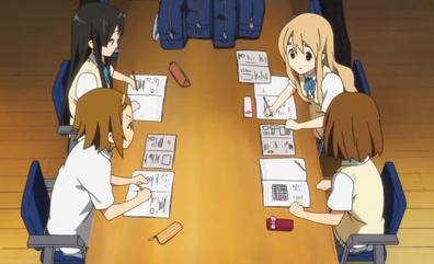 けいおん 9 期末試験 キラキラ 眼鏡マイスター