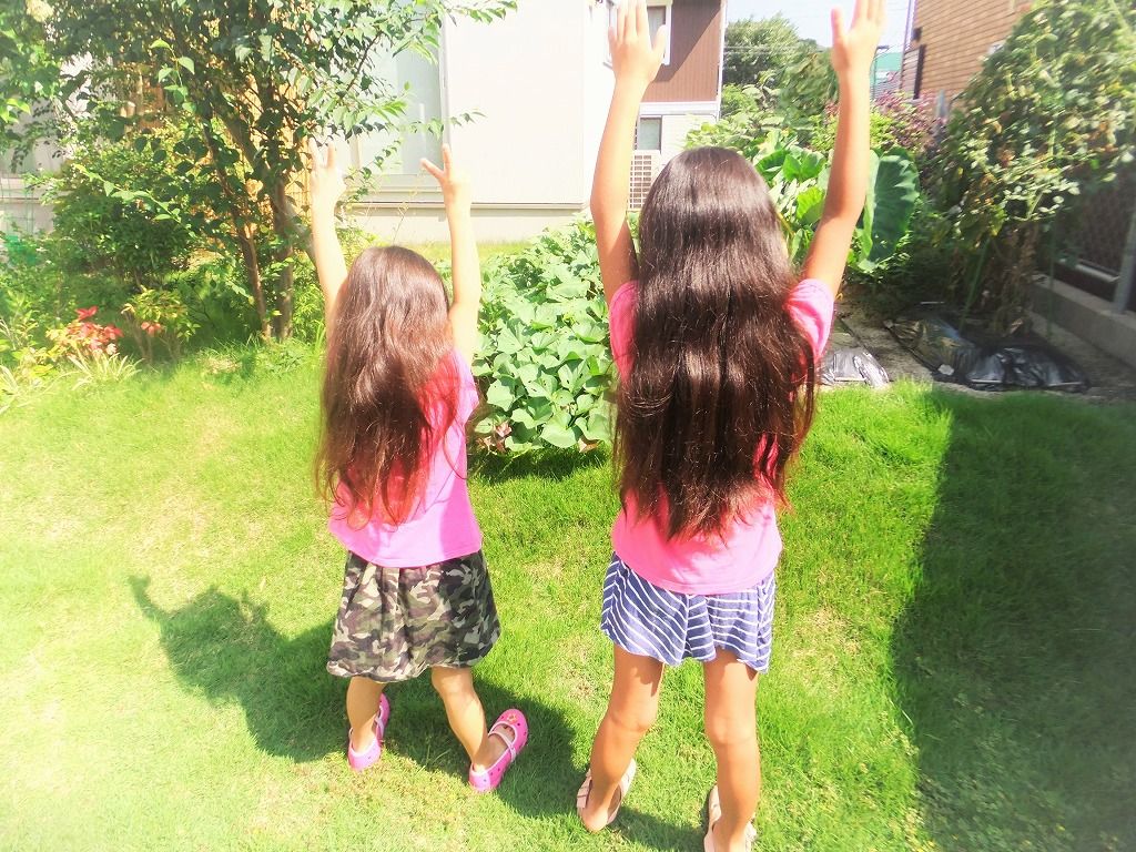 くるっくるの自慢の茶髪 子供がこどもでいる時間