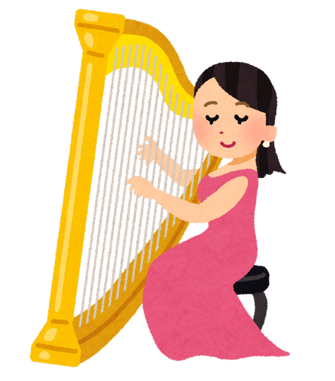musician_harp_woman