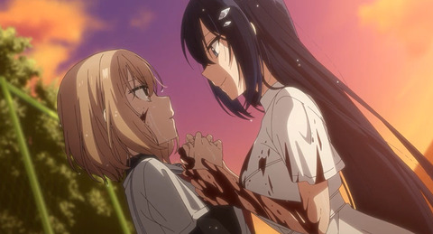 『私を喰べたい、ひとでなし』1話感想 なんだかダークな百合アニメがスタートしたぞ【わたたべ1話】【わたたべ】