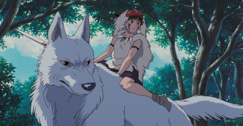 ぶっちゃけジブリ映画でー番って「もののけ姫」だよな？